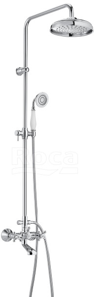 Roca 7.5A9A.4.BC0.0 Carmen Душевая система для ванны Ø215/-- мм, 1/1 режим. Фото 1