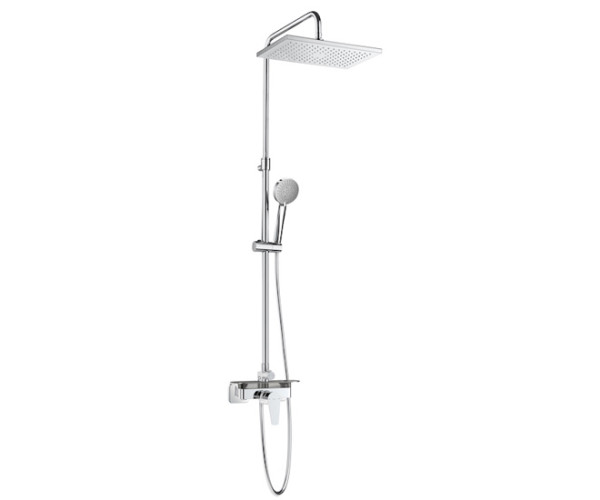 Roca 7.5A9B.9.0C0.0 Even-M Square Душевая система для душа 240х360/ мм, 1/ режим. Фото 1