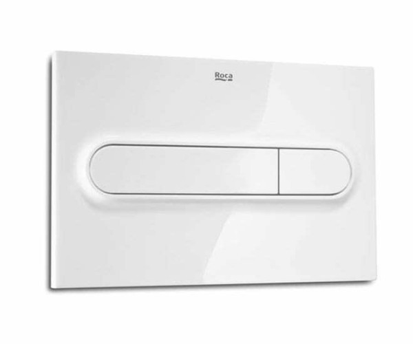 Roca 7.8900.9.500.0 Накладная панель, 2 режима, 250х160 мм, PL1 белая. Фото 1