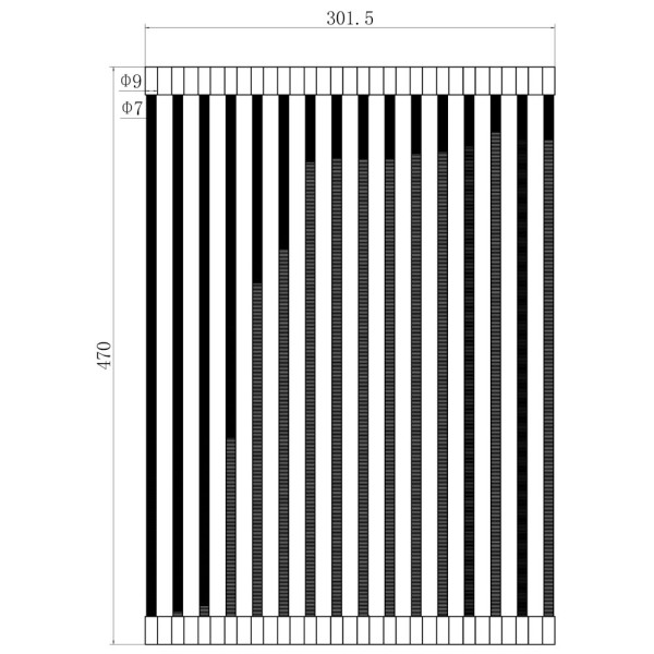 Ролл-мат для кухонной мойки FASHUN A404, сатин/чёрный. Фото 2