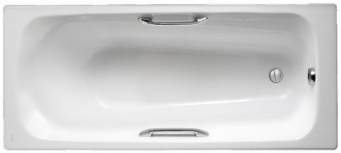 RUB MELANIE E2935-00 ванна 160х70 с отверстиями для ручек. Фото 1