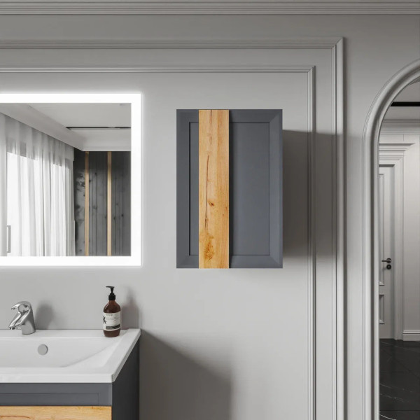 Ручка для шкафа Бриклаер БЕРЛИН 60 см, дуб золотой. Фото 1