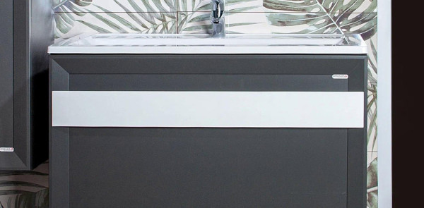 Ручка для тумбы Бриклаер БЕРЛИН 100 см, белый. Фото 1