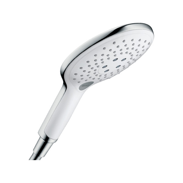 Ручной душ Hansgrohe Raindance Select S 150 3jet EcoSmart, белый/хром (28588400). Фото 1