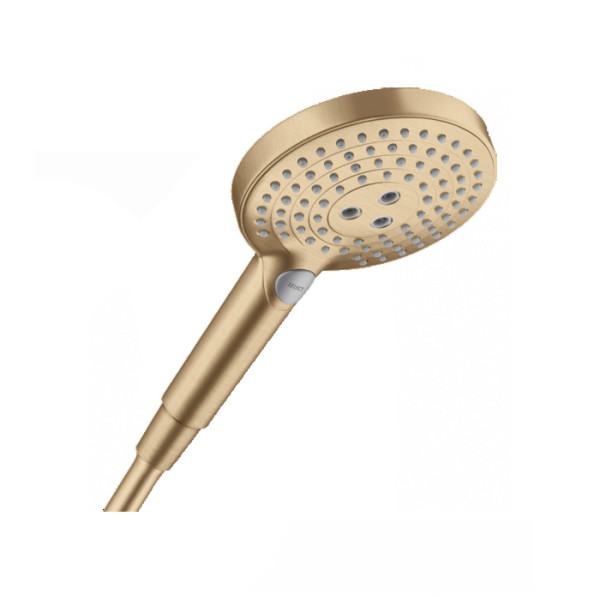 Ручной душ Hansgrohe Raindance Select S120 3 jet, шлифованная бронза (26530140). Фото 1