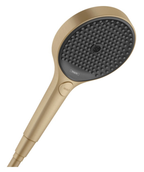 Ручной душ Hansgrohe Rainfinity 130 3jet EcoSmart шлифованная бронза (26865140). Фото 1