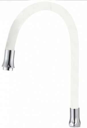 S50W Излив РМС силиконовый (белый). Фото 1