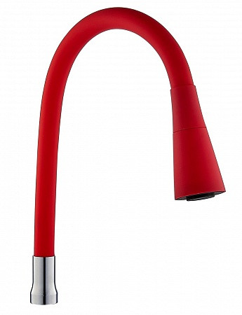S55R-D Излив РМС силиконовый (красный). Фото 1