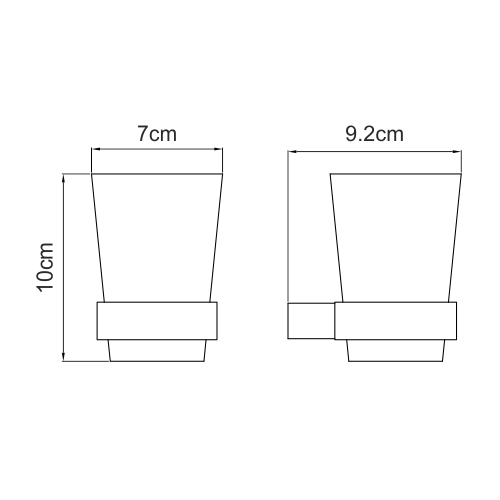 Sauer K-7928 Подстаканник одинарный. Фото 3