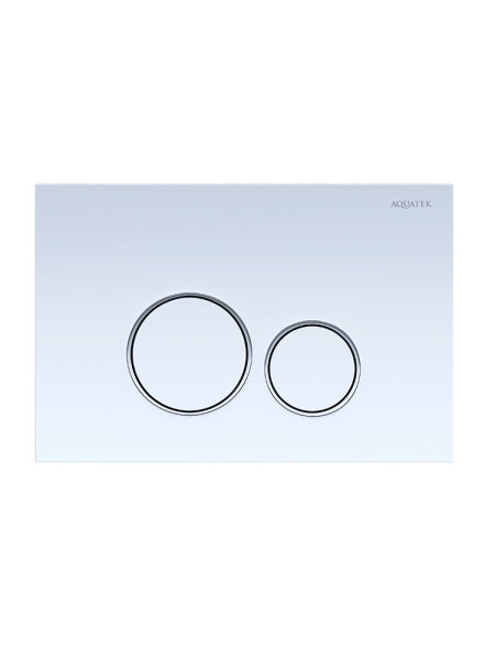 SET AQUATEK ПОЛАРИС (рама AQUATEK Standard INS-0000012+унитаз ПОЛАРИС AQ0700-01 с тонким сиденьем soft-close+ крепеж KKI-0000002 +панель KDI-0000015). Фото 2