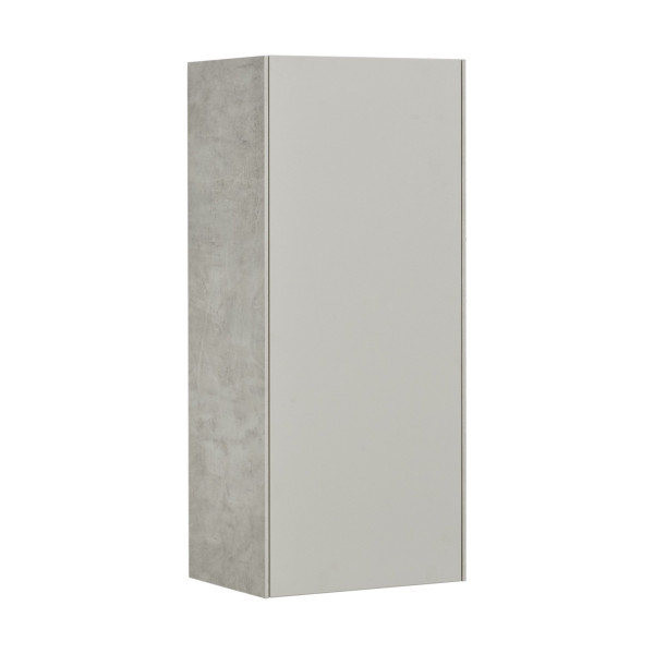 Шкаф AQUATON Сохо 35х25х80 Подвесной Серый матовый (1A258403AJ9A0). Фото 1