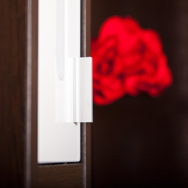 Шкаф навесной Бриклаер БАЛИ 65 см, венге/белый. Фото 5