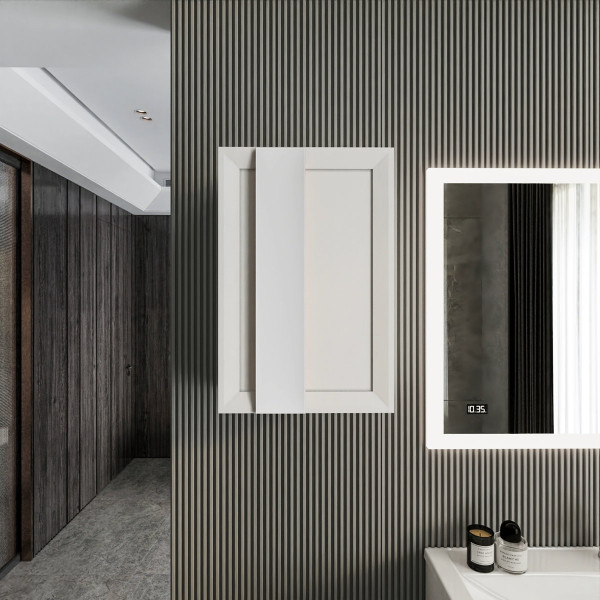 Шкаф навесной Бриклаер БЕРЛИН 60 см, белый. Фото 3