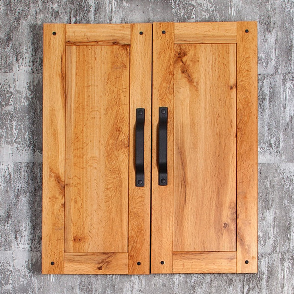 Шкаф навесной Бриклаер ЛОФТ 60 см, метрополитен грей. Фото 1