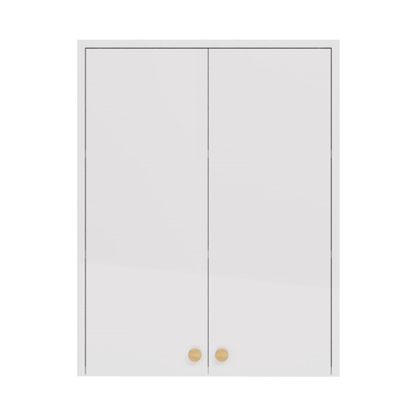 Шкаф подвесной Dreja Luno 60 см, белый. Фото 1