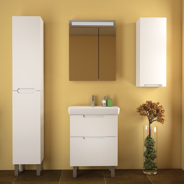 Шкаф подвесной Dreja QL 35 см, белый. Фото 3