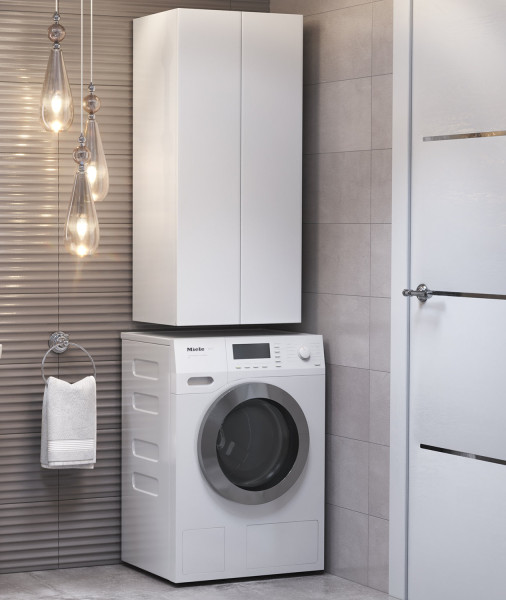 Шкаф подвесной VIGO Wing sh.WIN.50.2D белый, 50 см. Фото 3