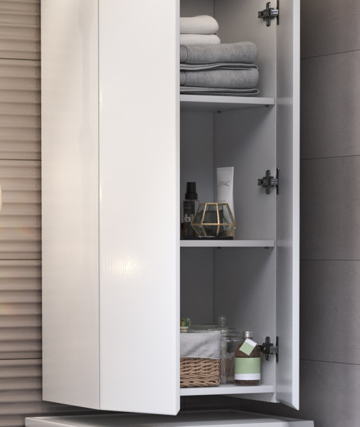 Шкаф подвесной VIGO Wing sh.WIN.50.2D белый, 50 см. Фото 5