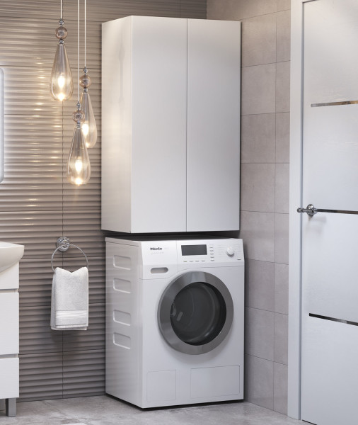 Шкаф подвесной VIGO Wing sh.WIN.64.2D белый, 64 см. Фото 3