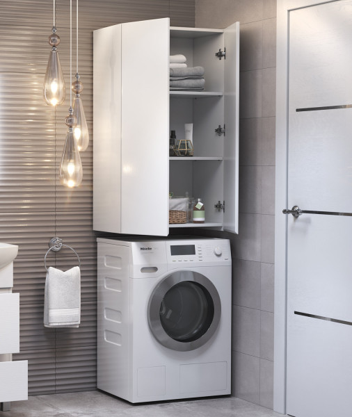 Шкаф подвесной VIGO Wing sh.WIN.64.2D белый, 64 см. Фото 4