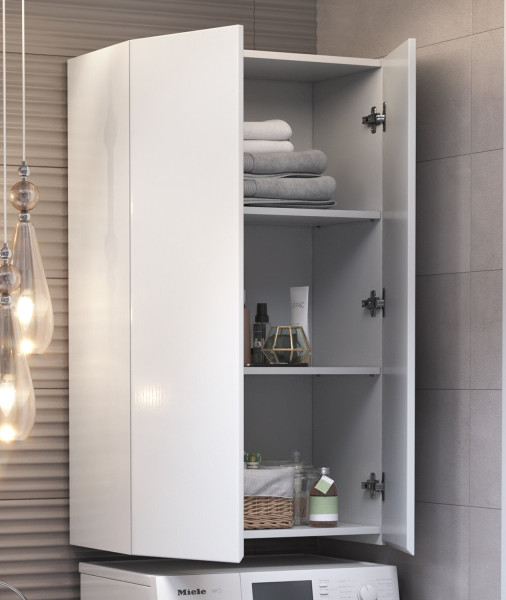 Шкаф подвесной VIGO Wing sh.WIN.64.2D белый, 64 см. Фото 5