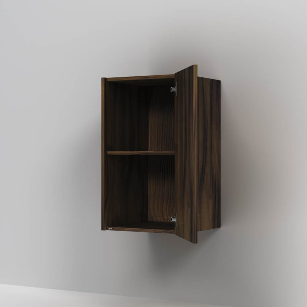 Шкаф с полками 40 см, высота 70 см, дуб крафт, универсальный. Фото 3