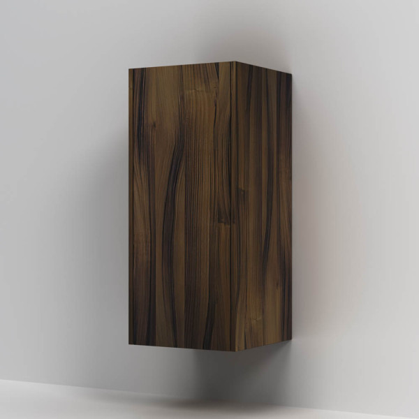 Шкаф с полками 40 см, высота 90 см, дуб крафт, универсальный. Фото 2