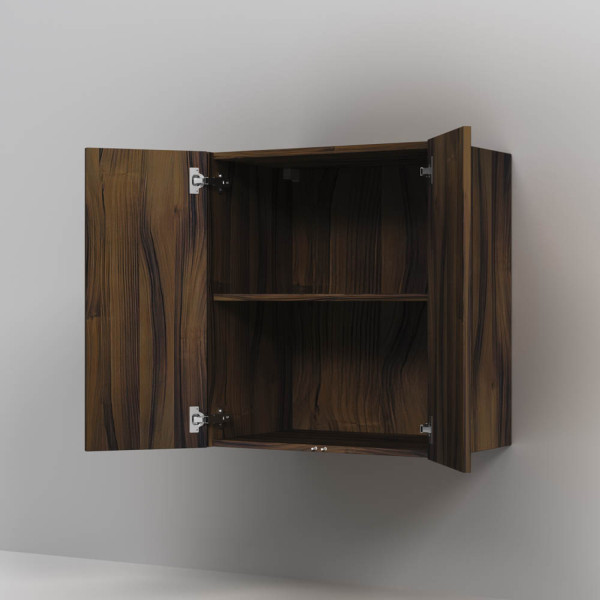 Шкаф с полками 60 см, высота 70 см, дуб крафт, универсальный. Фото 3