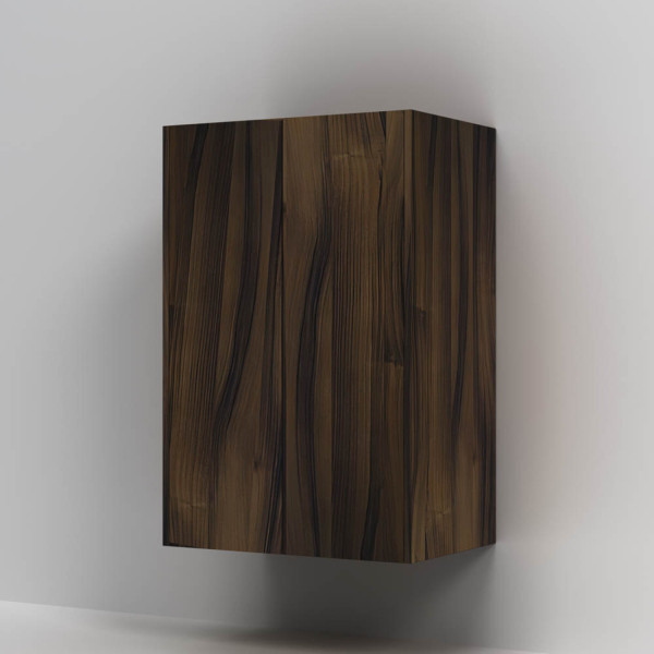 Шкаф с полками 60 см, высота 90 см, дуб крафт, универсальный. Фото 2