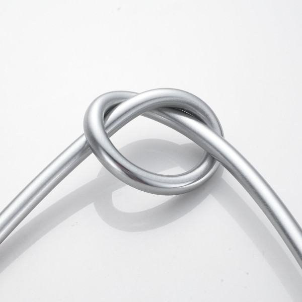 Шланг для душа Shevanik SE51-15 (150 см), серебро. Фото 4