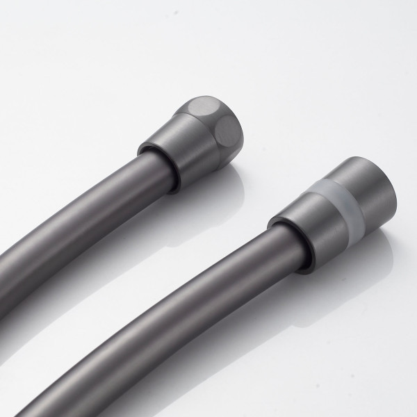 Шланг для душа Shevanik SE56-15 (150 см), оружейная сталь. Фото 3