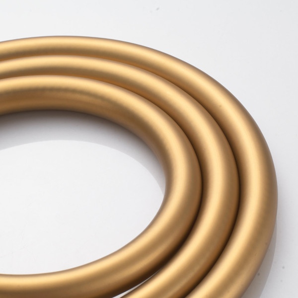 Шланг для душа Shevanik SE58-15 (150 см), золотой сатин. Фото 4