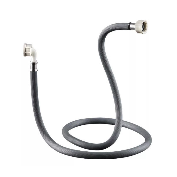 Шланг для стиральной машины Tucai 3/4", ПВХ, гайки-пластмасса, 150 см, вн. - вн. (205479). Фото 1