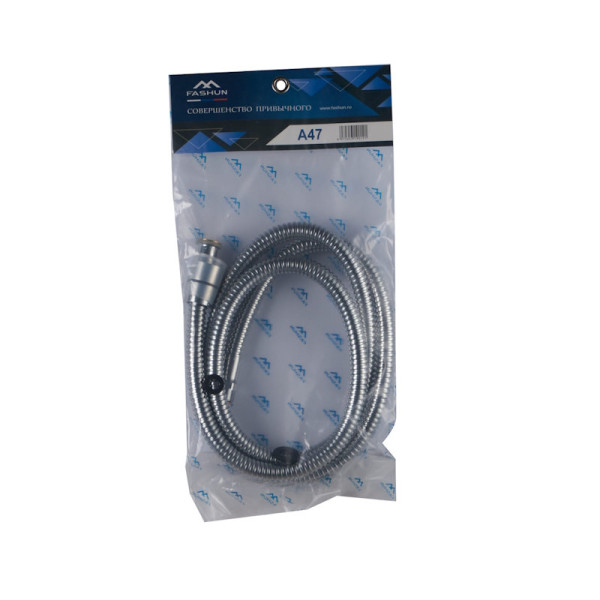 Шланг FASHUN A47 гайка-штуцер (150 см), хром. Фото 2