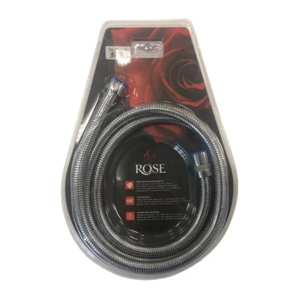 Шланг Rose RE31-10 (100 см), хром. Фото 2