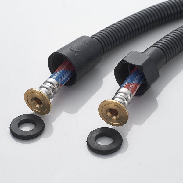 Шланг Shevanik SE14-10 (100 см), черный. Фото 4