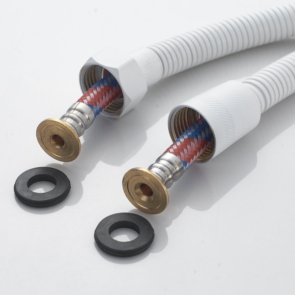 Шланг Shevanik SE17-10 (100 см), белый. Фото 2