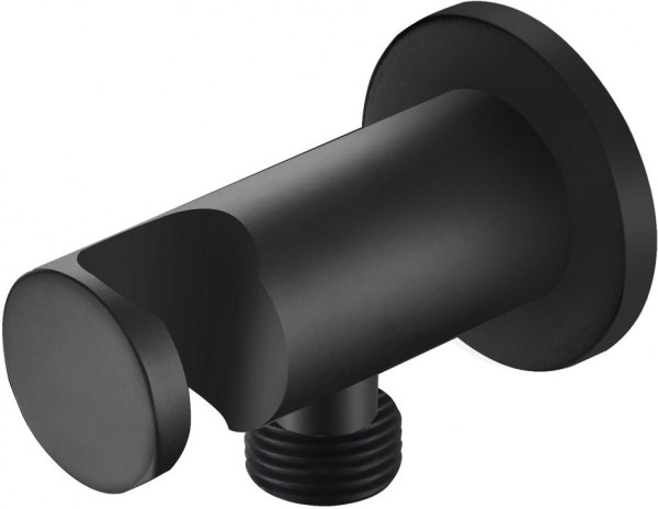Шланговое подключение для душа Allen Brau Priority 5.31015-31 черный матовый. Фото 1
