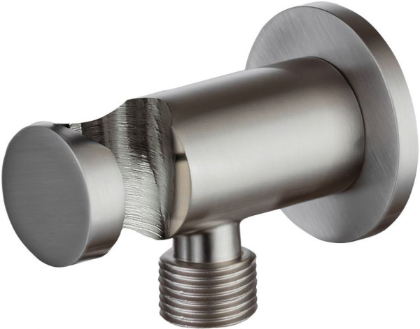 Шланговое подключение для душа Allen Brau Priority 5.31015-BN никель браш. Фото 1