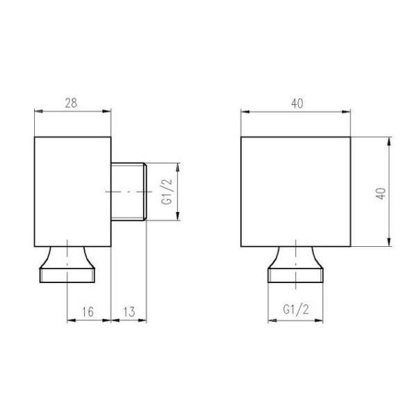 Шланговое подключение Rav Slezak MD0022. Фото 2