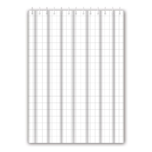 Штора для ванной Haiba HB75002, квадраты. Фото 1