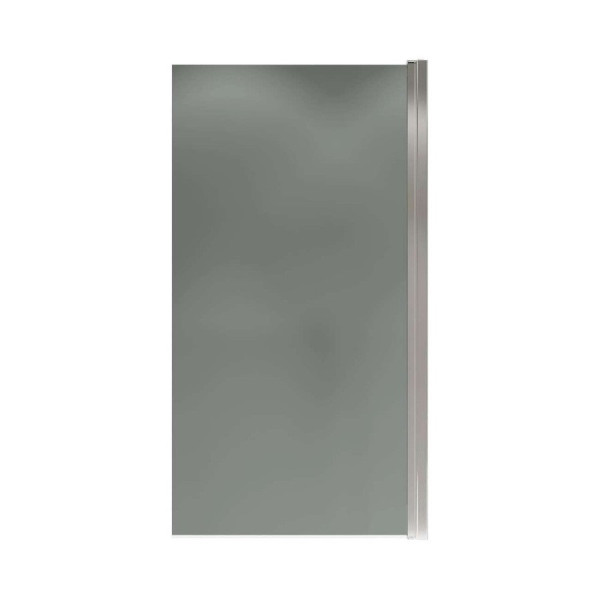 Шторка на ванну распашная Terminus Ното 150х70 тонированная, хром. Фото 1