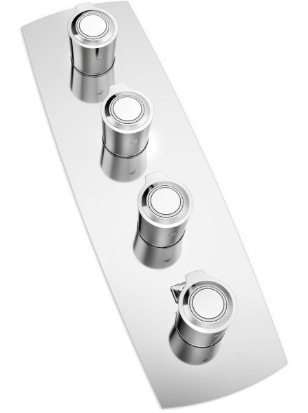 SI98103CR SOFI термостатический смеситель для ванны 3 выхода (внешняя часть). Фото 2