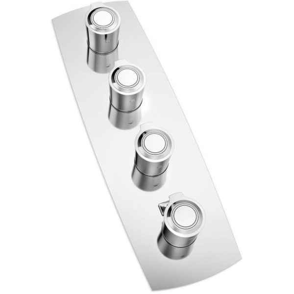 SI98104CR SOFI термостатический смеситель для ванны 4 выхода (внешняя часть). Фото 2