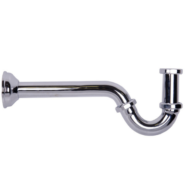 Сифон для биде 310мм, хром. Фото 1