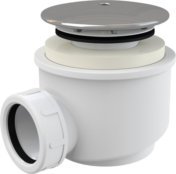 Сифон для душевого поддона Alcadrain 60 мм, хромированный (A47CR). Фото 1