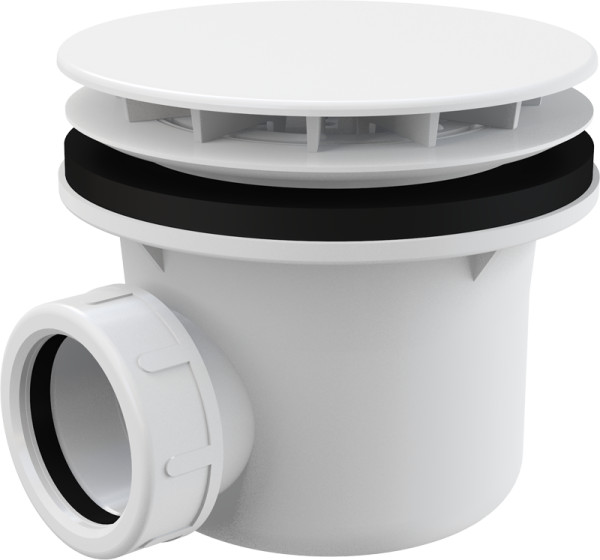 Сифон для душевого поддонa Alcadrain белый (A49B). Фото 1