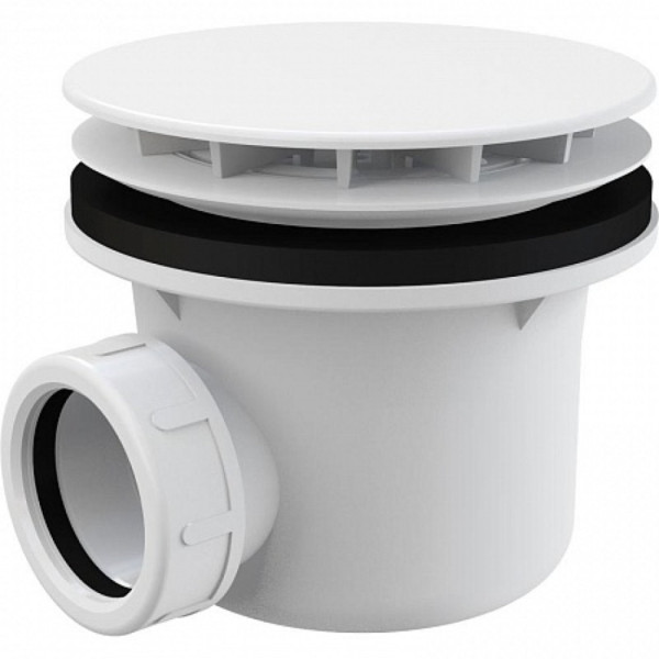 Сифон для душевого поддонa, белый, арт. A49B. Фото 1