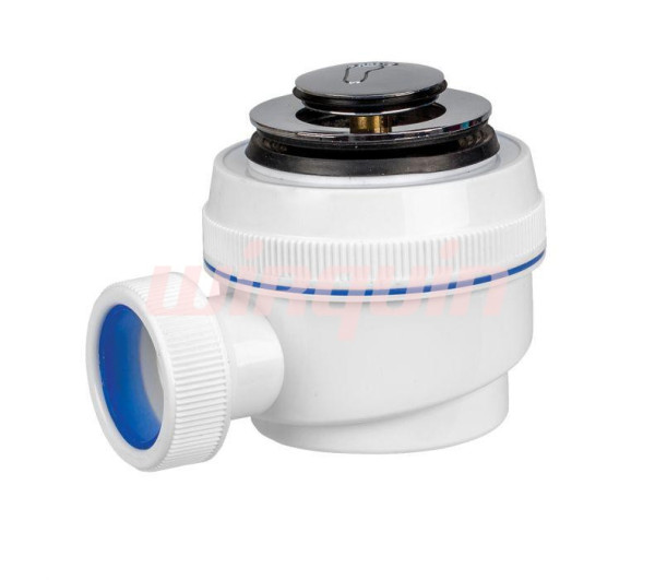 Сифон для душевого поддона Wirquin "Элит" с выпуском Клик-Клак (30987059). Фото 1