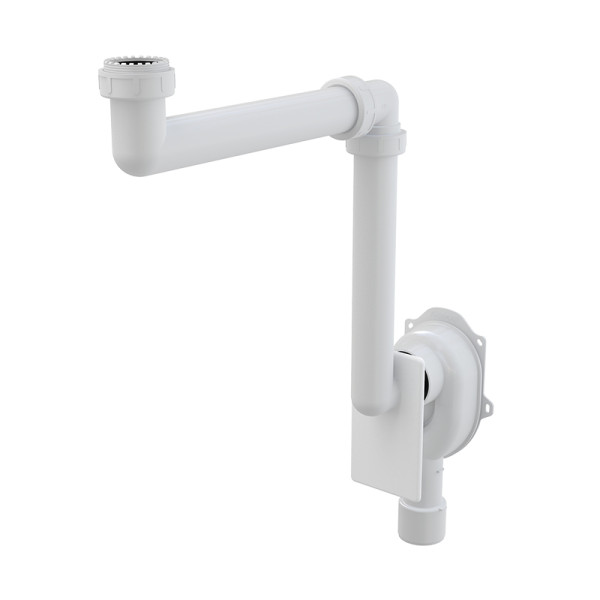 Сифон для кухонной мойки Alcadrain белый (A873). Фото 1